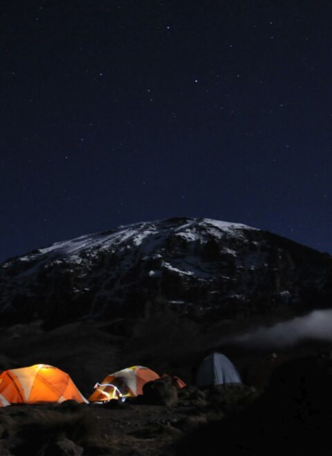 Day 5 Barafu Camp night view